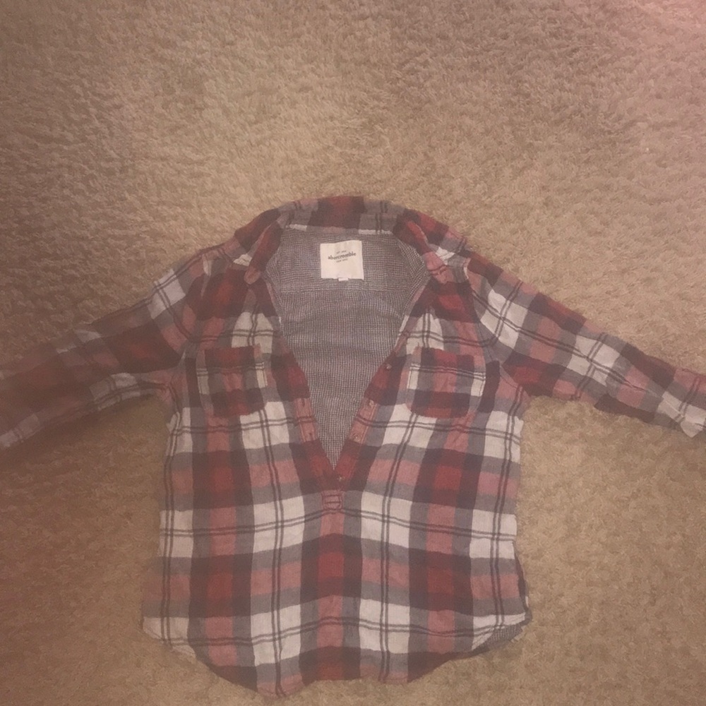 abercrombie flannel.